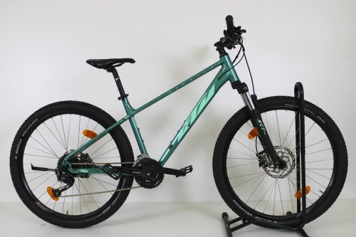 KTM Disc 271 Pennylane 27,5"-os MTB kerékpár, Shimano Altus 3x9 sebességes váltó, 42cm/S