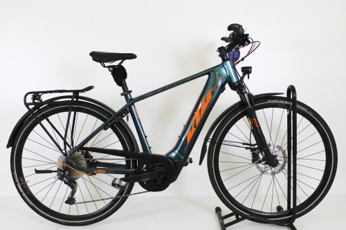 KTM Macina Sport 630 28"-os elektromos kerékpár 625Wh, 10 fokozatú Deore váltó, Suntour NCX teleszkóp, 46cm/S