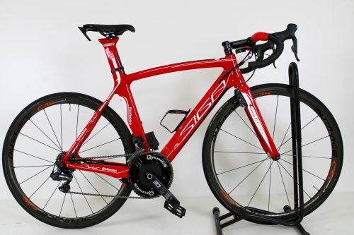 Siga Factory CR 28"-os Carbon országúti kerékpár, Elektromos Dura Ace 2x10 fokozatú váltó, Full Dura Ace, 53cm/L